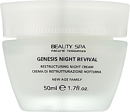 Fragrances, Perfumes, Cosmetics Lifting Night Cream - Beauty Spa Genesis Night Revival