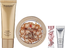 Set - Elizabeth Arden Ceramide Advanced Capsules (cr clean/50ml + caps/60pcs + caps/7pcs + f boost/mini/5ml) — photo N4