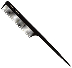 Tail Comb with Sparse Teeth, 21 cm, black - Janeke Professional Wide-Teeth Tail Comb — photo N1