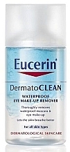 Bi-Phase Eye Makeup Remover - Eucerin DermatoClean Waterproof Eye Make-Up Remover — photo N1