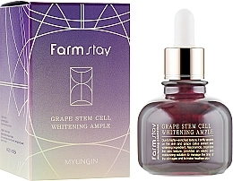 Ampoule Serum with Grape Phyto-Stem Cells - FarmStay Grape Stem Cell Whitening Ampule — photo N3