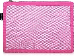 Fragrances, Perfumes, Cosmetics Mesh Beauty Bag, Pink, 23x15 cm - MakeUp