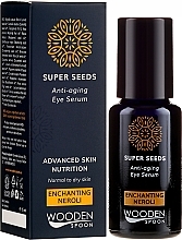 Fragrances, Perfumes, Cosmetics Eye Serum - Wooden Spoon Super Seeds Enchanting Neroli Anti-aging Eye Serum