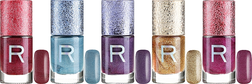 Set - Makeup Revolution The Jewel Collection (nail/5x10ml) — photo N2