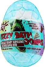 Dino Bath Bomb with Surprise, blue with bubble gum scent - Chlapu Chlap Dino Bubble Gum Fizzy Bath Bombs — photo N1