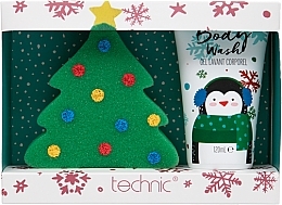 Fragrances, Perfumes, Cosmetics Set - Technic Cosmetics Christmas Tree Sponge Set