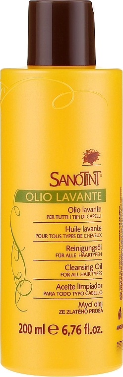 Hair Cleansing Oil - Sanotint Cleansing Oil — photo N2