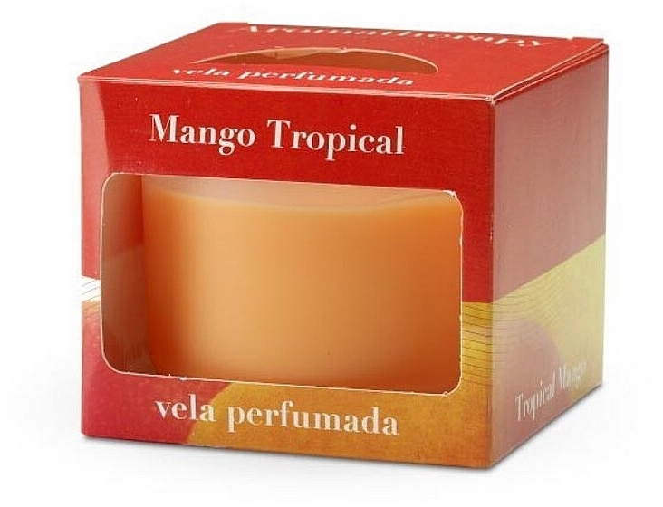 Scented Candle, 9 x 7.5 cm - Cereria Molla Cordoba Mango Tropical & Orange — photo N1