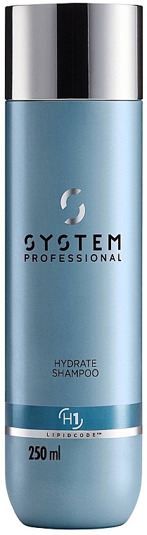 Moisturizing Hair Shampoo - System Professional Lipidcode Hydrate Shampoo H1 — photo N1