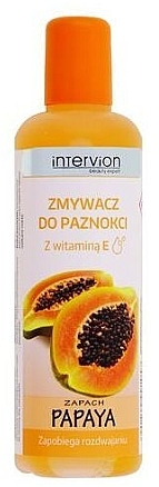 Nail Polish Remover "Papaya" - Inter-Vion — photo N1