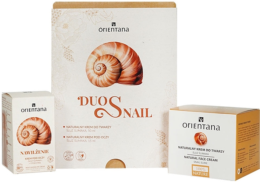 キット - Orientana Duo Snail (f/cr/50ml + eye/cr/15ml) — photo N1