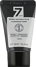 Face Cleansing Peptide Foam - May Island 7 Days Secret Peptide 8 Plus Cleansing Foam (mini size) — photo N2