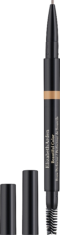 3-in-1 Automatic Eyebrow Pencil - Elizabeth Arden Beautiful Color Brow Perfector (01 -Blonde) — photo N1