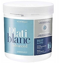 Hair Bleaching Powder, 7 shades - Montibello Platiblanc Advanced Silky Blond Bleaching Powder 7 — photo N8