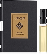 Fragrances, Perfumes, Cosmetics Federico Mahora Utique Black - Parfum (sample)