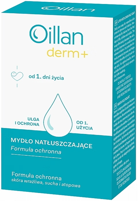 Daily Care Soap for Sensitive Skin - Oillan Derm+ — photo N1