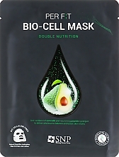 Fragrances, Perfumes, Cosmetics Avocado Bio-Cell Mask - SNP Double Nutrition Bio-Cell Mask