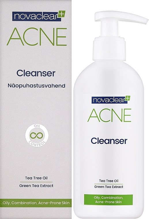 GIFT! Cleansing Face Wash Gel - Novaclear Acne Cleanser — photo N1