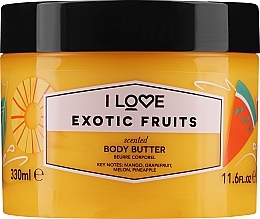 Fragrances, Perfumes, Cosmetics Exotic Fruits Body Butter - I Love Exotic Fruits Body Butter