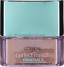 Facial Mineral Powder - L'Oreal Paris Perfect Match Minerals Make-Up Powder — photo N1