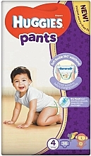 Pants Diapers, size 4, 9-14 kg, 36 pcs. - Huggies — photo N1