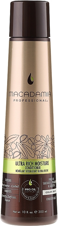 Hair Conditioner - Macadamia Professional Natural Oil Ultra Rich Moisture Conditioner — photo N1