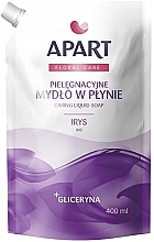 Fragrances, Perfumes, Cosmetics Iris Liquid Soap - Apart Natural Floral Care Iris Liquid Soap (doypack)