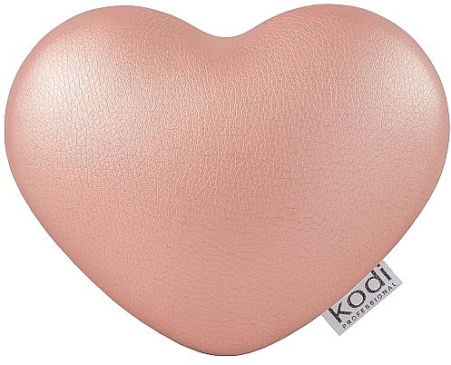 Heart-Shaped Manicure Hand Rest, Light Pink - Kodi Professional — photo N1