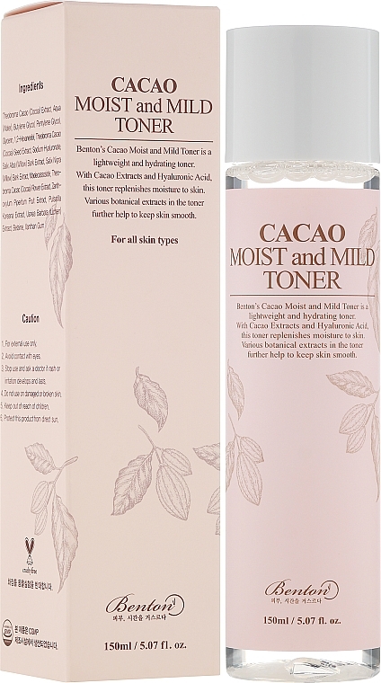 Cocoa Toner - Benton Cacao Moist and Mild Toner — photo N1
