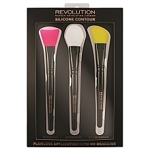 Silicone Contour Brush Set - Makeup Revolution Silicone Contour Brush Set — photo N1