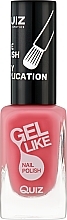 Gel Polish - Quiz Cosmetics Gel Like Nail Polish — photo N1