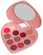 Eyeshadow Palette - Magic Studio Love Vibes Heart Eyeshadow Palette — photo N2