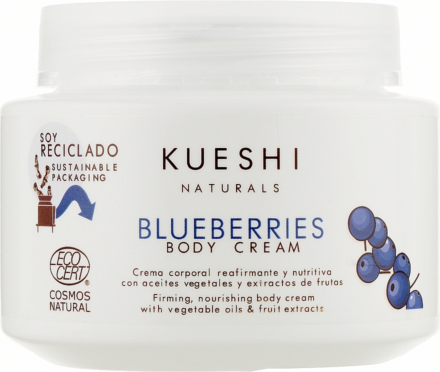 Blueberry Body Cream - Kueshi Naturals Blueberries Body Cream — photo N1