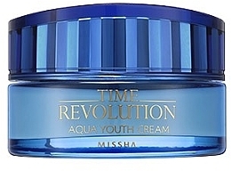 Fragrances, Perfumes, Cosmetics Rejuvenating Moisturizing Face Cream - Missha Time Revolution Aqua Youth Cream