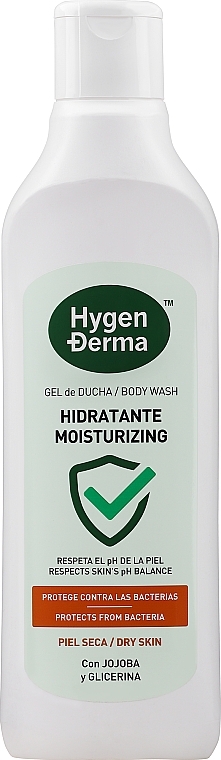 Shower Gel for Dry Skin - Hygenderma Shower Gel Dry Skin — photo N1