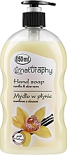 Hand Liquid Soap with Vanilla and Aloe Vera - Naturaphy Hand Soap — photo N1