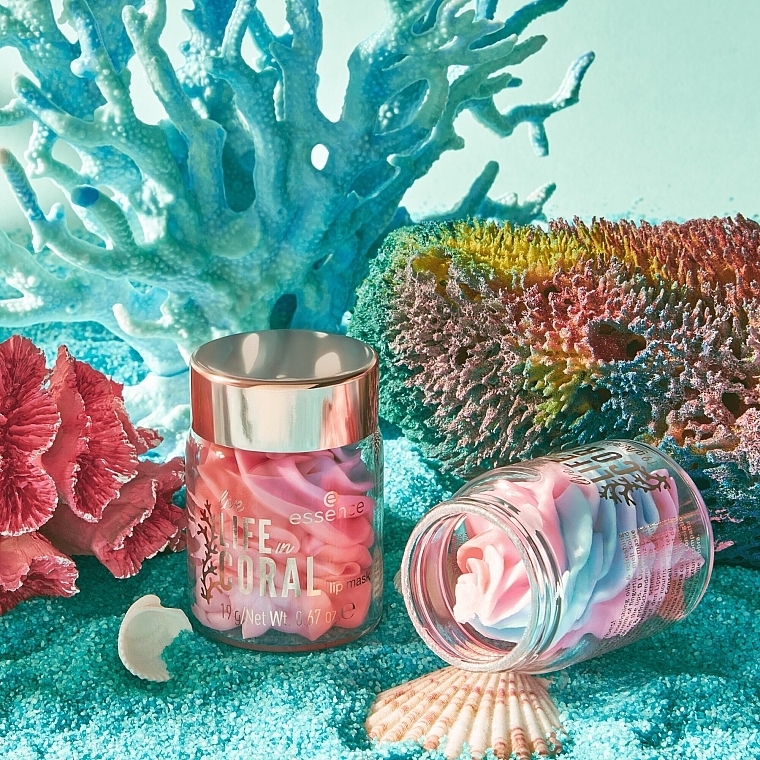 Lip Mask - Essence Live Life In Coral Coralicious Vibes! Lip Mask — photo N3