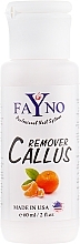 Acid Callus Remover "Tangerine" - Fayno Callus Remover — photo N1