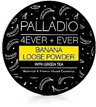 Fragrances, Perfumes, Cosmetics Banana Powder - Palladio 4 Ever+Ever Banana Loose Setting Powder