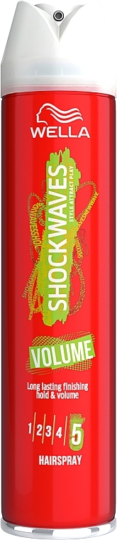 Volume Hair Spray - Wella Shockwaves Haarspray  — photo N4