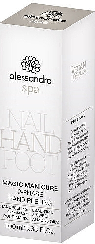 2-Phase Hand Peeling - Alessandro International Spa Magic Manicure 2-Phase Hand Peeling — photo N2