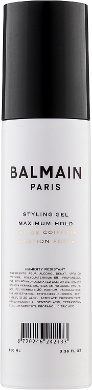 Maximum Hold Styling Gel - Balmain Paris Hair Couture — photo N2