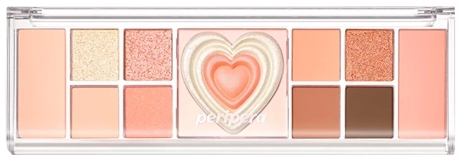 Eyeshadow Palette - Peripera All Take Mood Like Palette — photo 02 - Peach Heaven