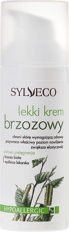 Lightweight Birch Face Cream - Sylveco — photo N2