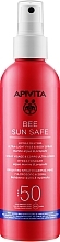 Face & Body Sun Spray - Apivita Bee Sun Safe Hydra Melting Ultra Light Face & Body Spray SPF50 — photo N1