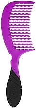 Hair Comb, purple - Wet Brush Pro Detangling Comb Purple — photo N4