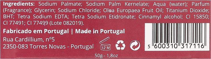 Natural Soap - Essencias De Portugal Living Portugal Red Chita — photo N3