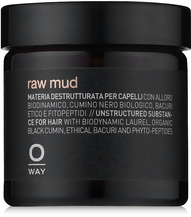 Extra Strong Hold Hair Clay - Oway Man Raw Mud — photo N5