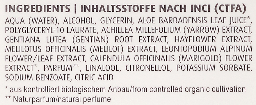 Face Tonic - Styx Naturcosmetic Alpin Derm Tonic — photo N6