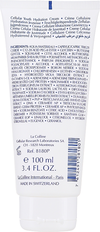 Face Cream - La Colline Moisture Boost++ Cellular Youth Hydration Cream — photo N2